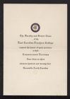 Invitation to Commencement Exercises 1924